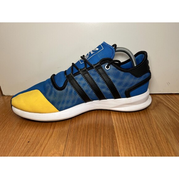 Adidas Originals Shoes Mens Size 10.5 Blue Yellow Running Sneakers AQ8322 main image 9